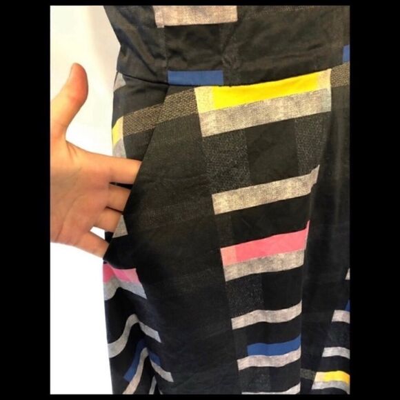 BECKLEY BY MELISSA STRAPLESS RETRO DRESS 2 - Picture 3 of 6